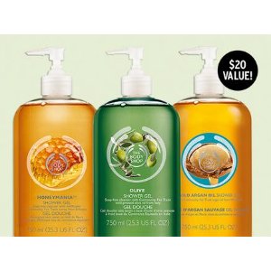 + Free Jumbo Shower Gel with $60 Purchase @ The Body Shop