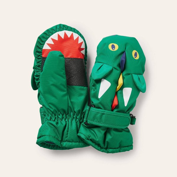Dragon All-weather Mittens - Highland Green | Boden US