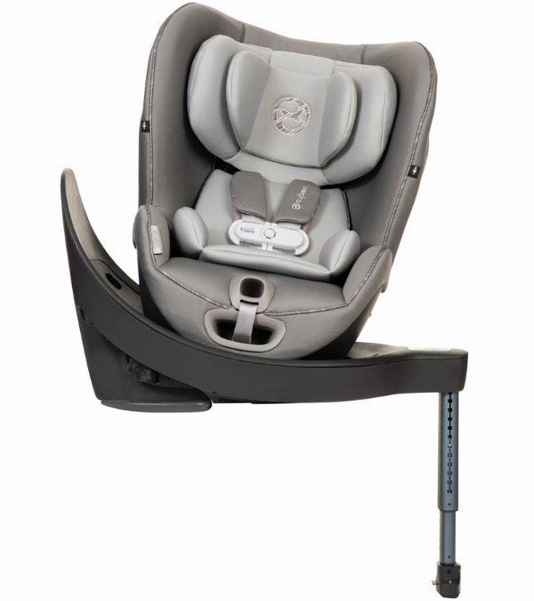 Sirona S Rotating Convertible Car Seat with Load Leg and SensorSafe - Manhattan Grey
