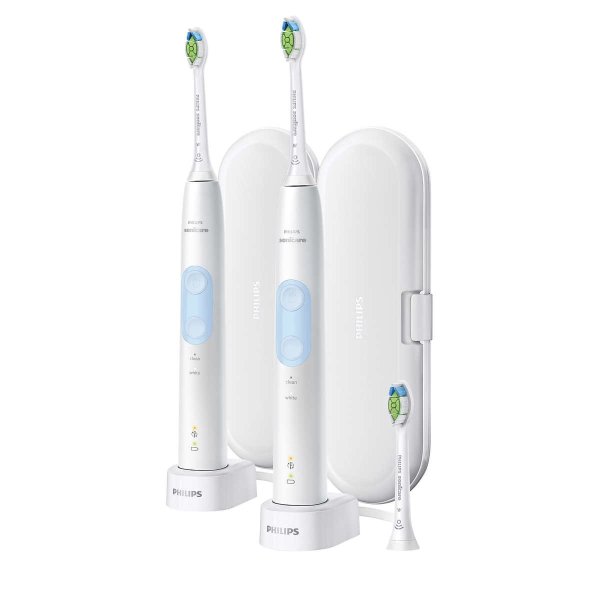 Sonicare OptimalClean Rechargeable Toothbrush, 2-pack