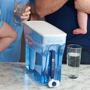 ZeroWater 23 Cup Water Filter Pitcher with Water Quality Meter