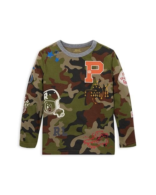 Boys' Camo-Print Football Tee - Big Kid