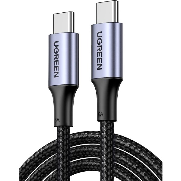 100W USB C2C Charging Cable 3.3ft 2-Pack