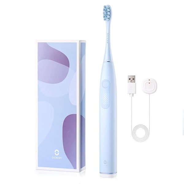 Electric Toothbrush Oclean F1 Sonic Cleaning 36,000 VPM - 3 Modes with LED Lights, Rechargeable 2H USB Fast Charge Lasts 30 Days W/Smart Timer, Sonic Toothbrush for Adults and Teenagers, for Travel