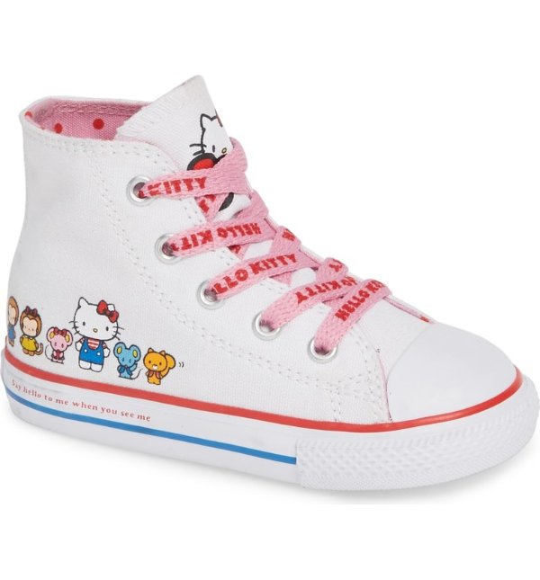Chuck Taylor® All Star® Hello Kitty高帮帆布鞋