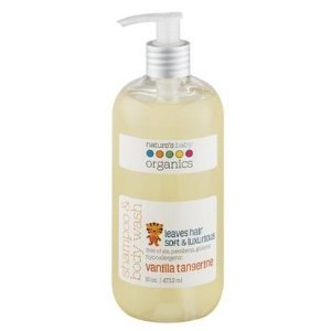's Baby Organics Shampoo & Body Wash, Vanilla Tangerine, 16-Ounce Bottles (Pack of 2)