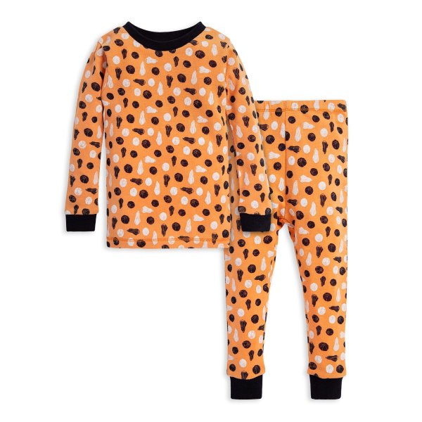 Pumpkin Organic Baby Halloween Pajamas