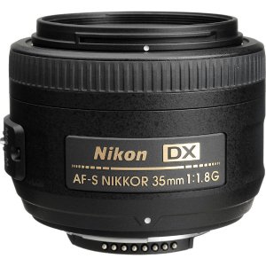 尼康 Nikon 35mm f/1.8G AF-S DX 定焦镜头