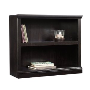 Sauder 2-Shelf Bookcase Estate, Black