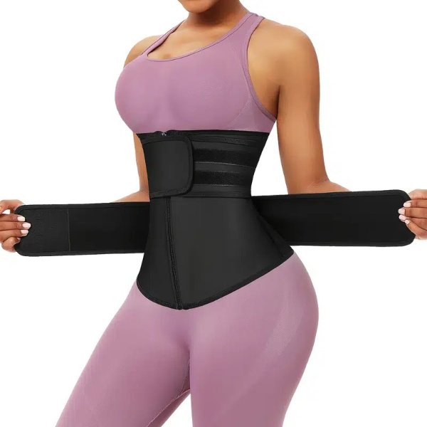 Order A Size Up Breathable Neoprene Waist Trainer Trimmer Belt Body Shapewear For Women | Check Out Today's Deals Now | Temu
