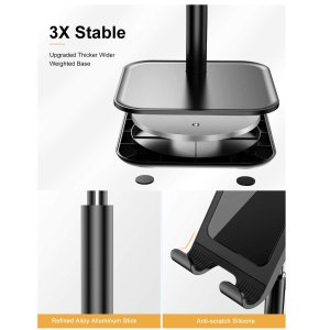 Ending Soon: YIKA Upgraded Steady Desktop Cell Phone Stand