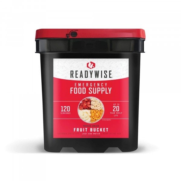 ReadyWise Emergency Freeze Dried Fruit - 120 Servings