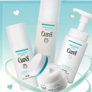 Curel珂润 护肤产品热卖 收高保湿面霜、泡沫洁面