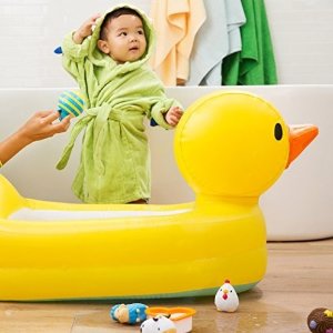 闪购：Munchkin儿童小鸭鸭沐浴浮床