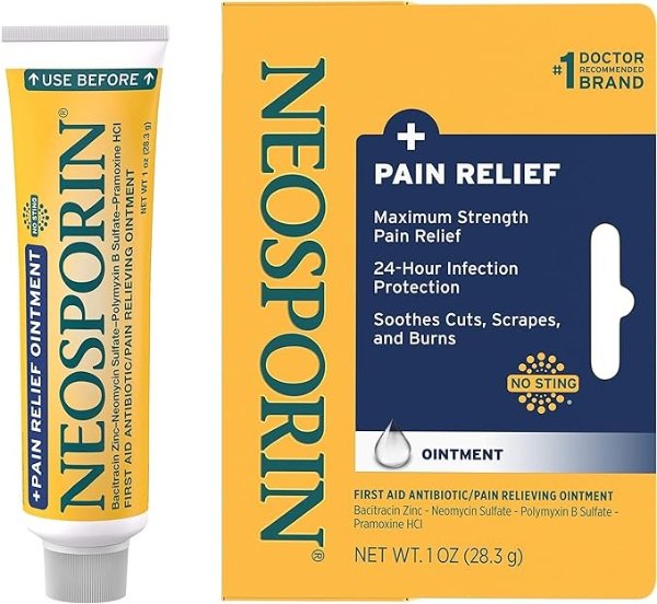 + Pain Relief Dual Action Ointment, 1 Oz