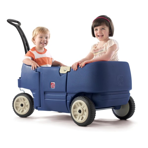 Wagon for Two Plus Pull Wagon for Kids, BlueWagon for Two Plus Pull Wagon for Kids, Blue