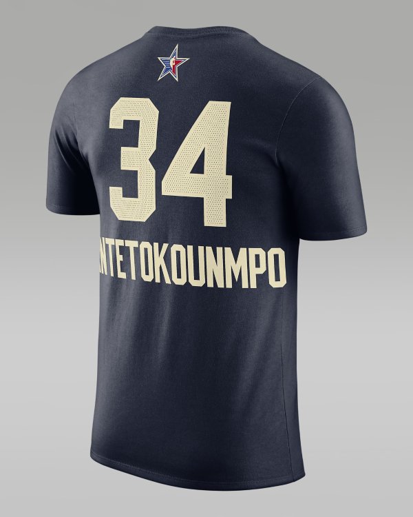 Giannis Antetokounmpo 2024 NBA All-Star Weekend Essential Men's Jordan T-Shirt. Nike.com