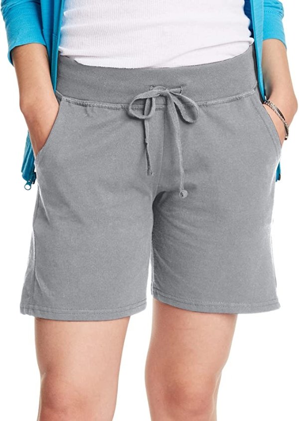 Women's Jersey Pocket Short with Outside Drawcord