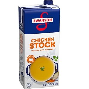 Swanson 100% Natural, Gluten-Free Chicken Stock, 32 Oz Carton