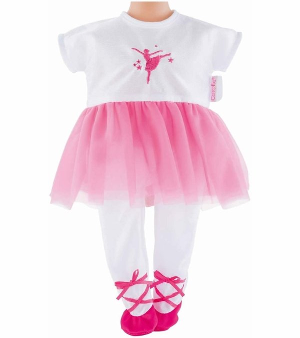 Ballerina Fuchsia Suit for 14" Baby Dolls