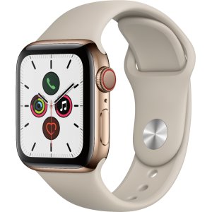 Apple Watch Series 5 (GPS + Cellular) 不锈钢款 40/44mm