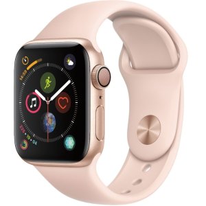 Apple Watch Series 4 (GPS) 40mm Gold Aluminum Case with Pink Sand Sport Band