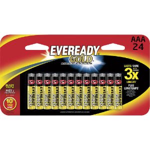 Eveready - A92BP24HT Alkaline AAA Size General Purpose Battery