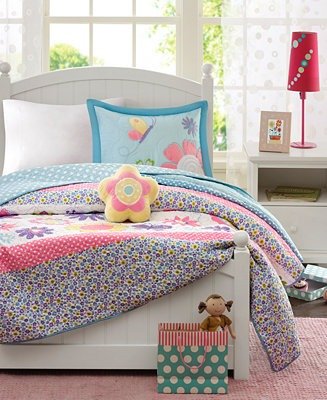 Crazy Daisy 3-Pc. Twin/Twin XL Coverlet Set