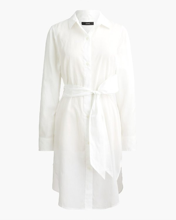 Cover-up shirtdress