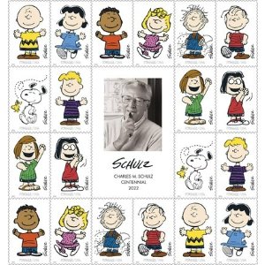 HOTUSPS Reveals Peanuts Stamps for 2022