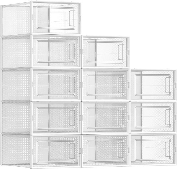 Shoe Boxes, Pack of 12