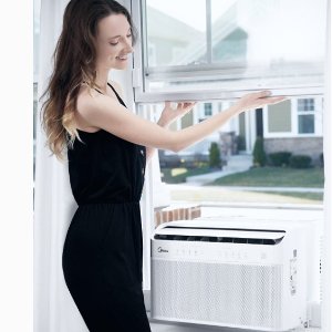 Midea 8,000 BTU U-Shaped Smart Inverter Window Air Conditioner