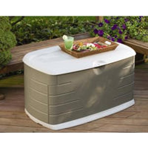 Rubbermaid 5F21 Deck Box with Seat