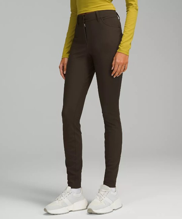 City Sleek Slim-Fit 5 Pocket 运动裤