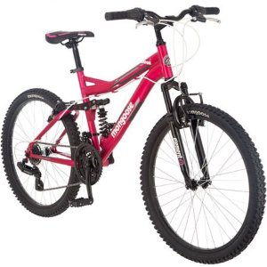24" Mongoose Ledge 2.1 Girls' Mountain Bike, Pink