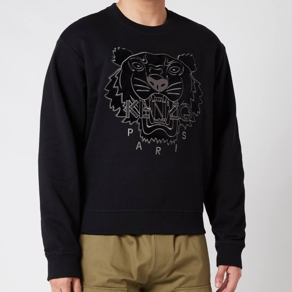 Men's Festive Capsule Icon Sweatshirt - Black