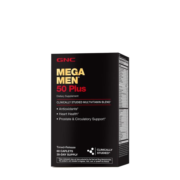 Mega Men 50 Plus Men's Health Multivitamin (60 ct) |