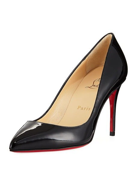 Pigalle Follies 85mm Patent Red Sole Pumps
