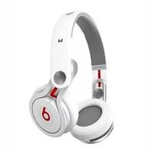 Beats by Dre Mixr HD 头戴式耳机,  带线控和麦克风, 白色