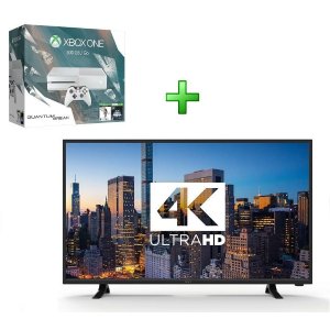 Xbox One 500GB Quantum Break + Seiki 42" 4K Ultra HD TV bundle