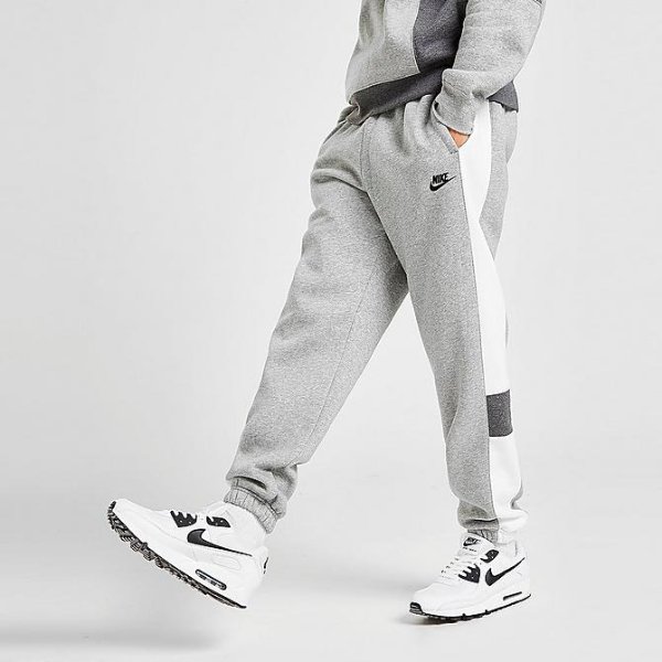 Men's Nike Sportswear Striped Fleece Jogger Pants