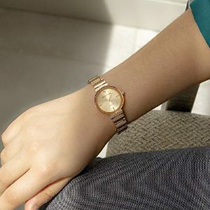 Anne Klein Women's Diamond-Accented Bracelet Watch