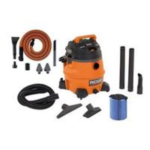 Ridgid 14-Gallon Wet/Dry Vacuum + Ridgid Premium Car Cleaning Kit
