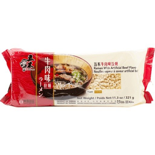 WU-MU RAMEN BEEF FLAVOUR 11.3 OZ 五木牛肉拉面11.3 OZ 4.19 超值好货| 北美省钱快报