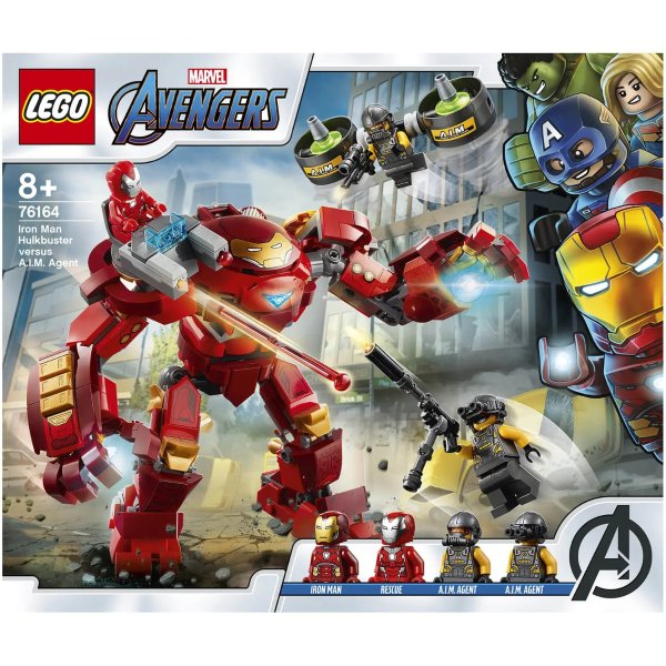 Marvel Iron Man Hulkbuster vs. A.I.M. Agent Toy (76164)
