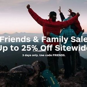 Friends & Family Sale @ Marmot
