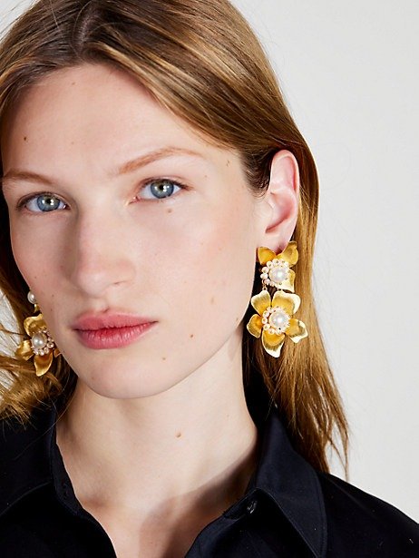 flora statement earrings