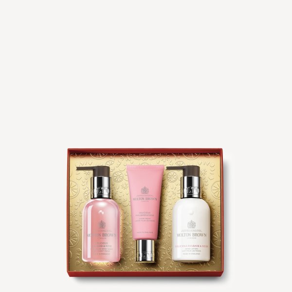 Delicious Rhubarb & Rose Hand Care Gift Set
