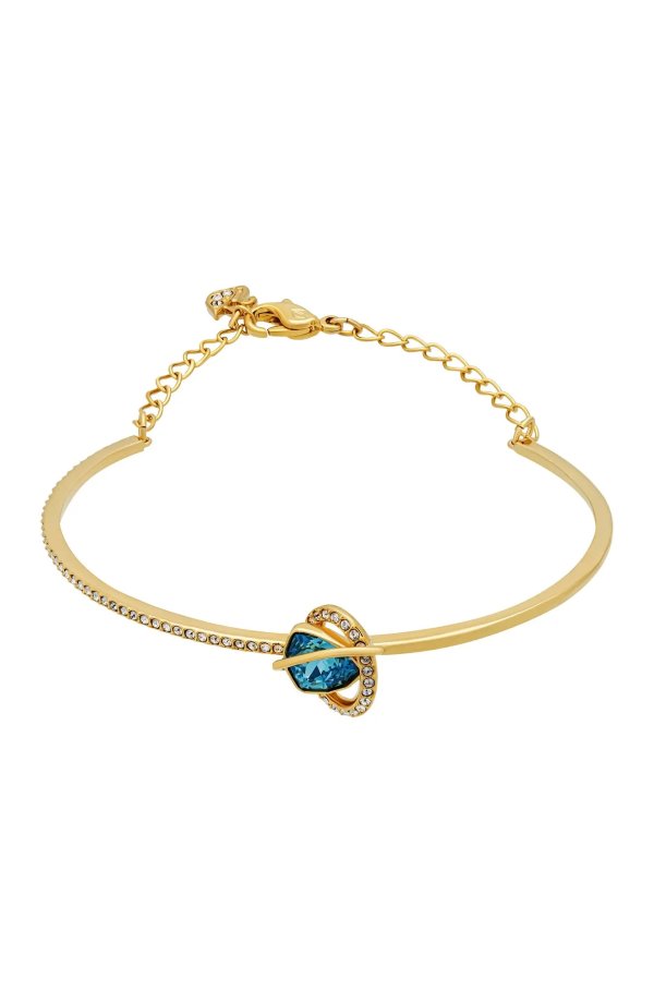 Outstanding Aqua Crystal Bracelet
