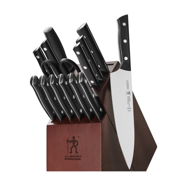 Dynamic Razor-Sharp 15-pc Knife Set, German Engineered Informed by